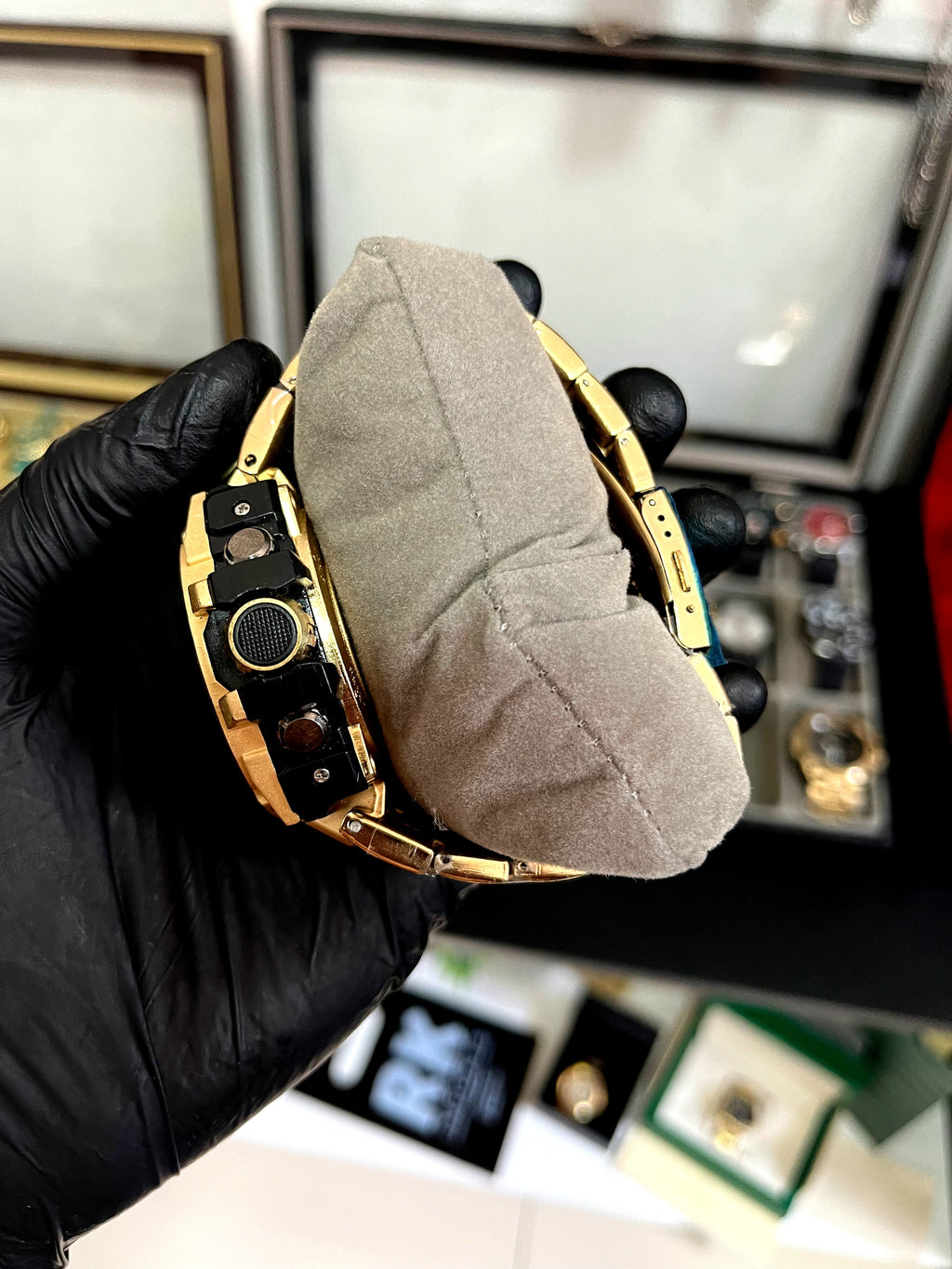G-SHOCK DOURADO METAL - TODO FUNCIONAL