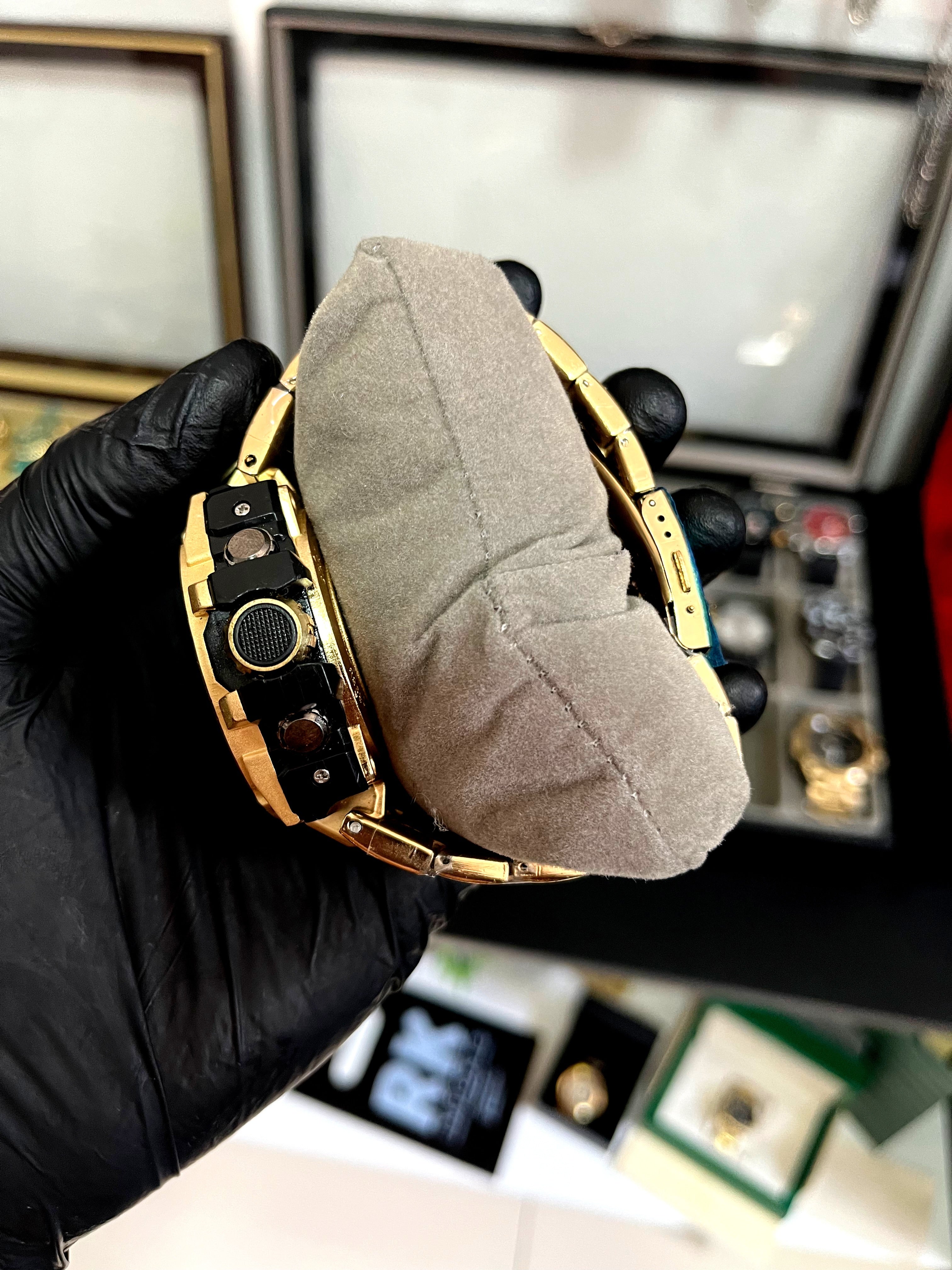 G-SHOCK DOURADO METAL - TODO FUNCIONAL