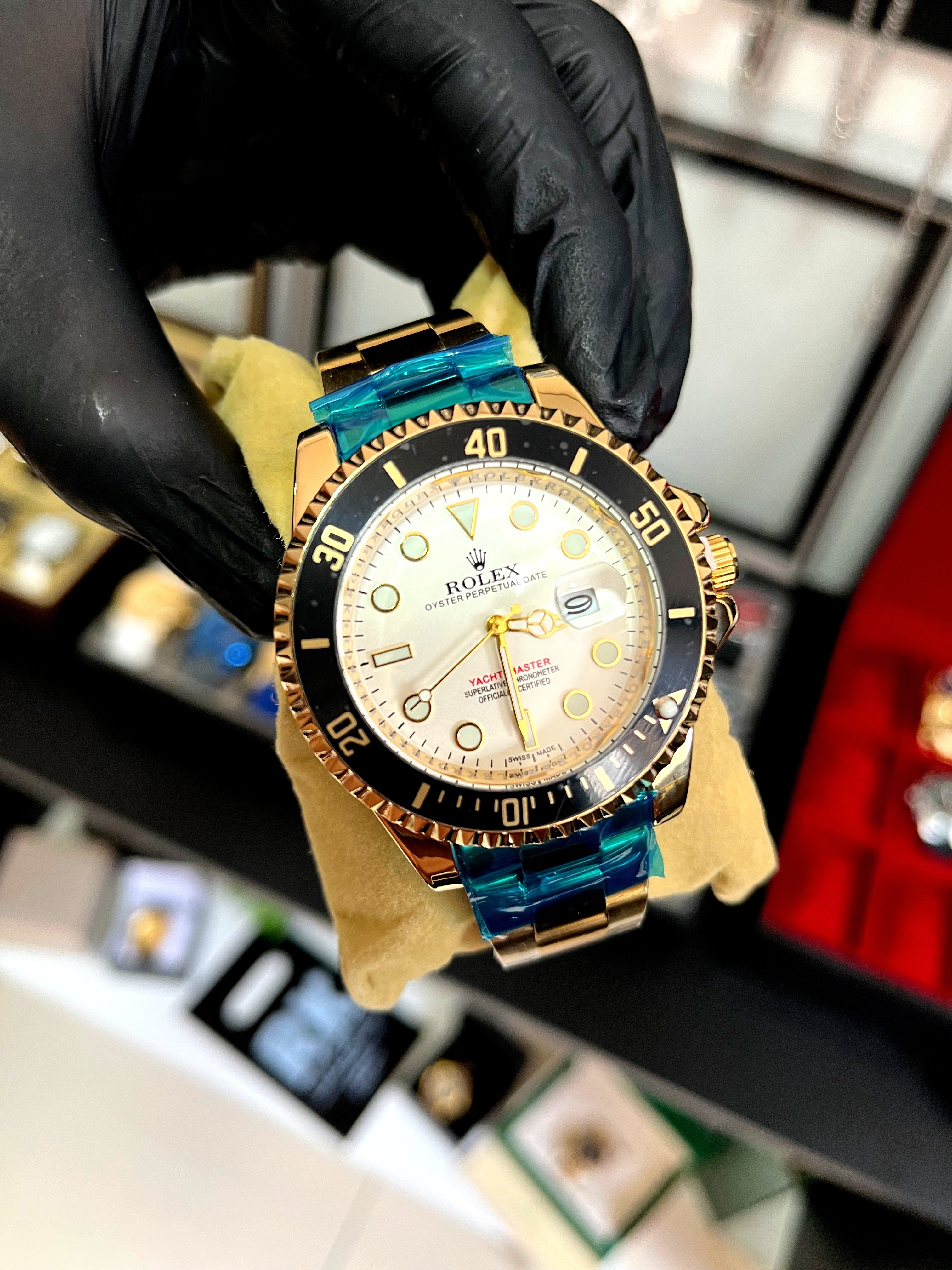 ROLEX SUBMARINO DOURADO - PRIMEIRA LINHA