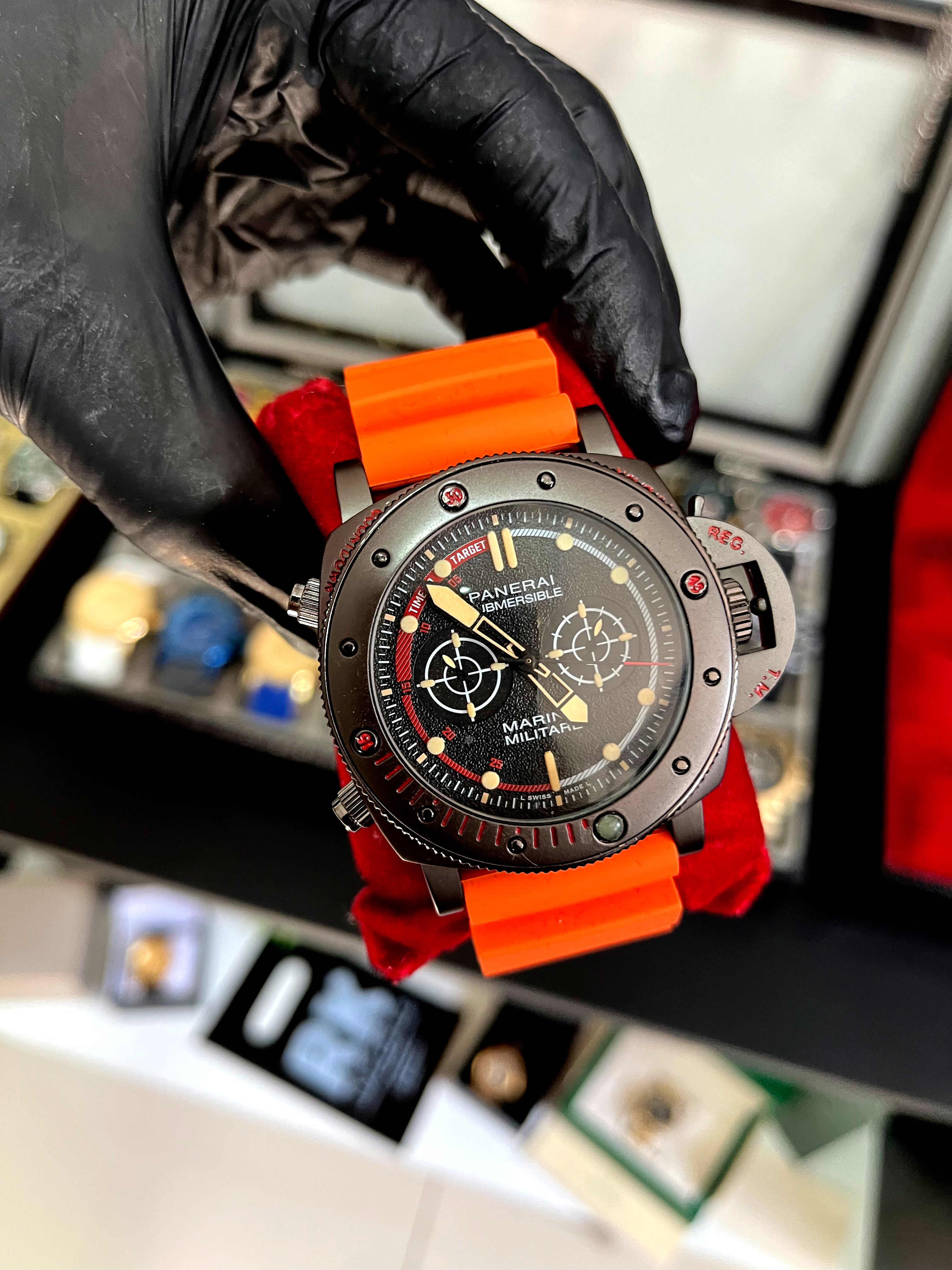 PANERAI PULSEIRA DE SILICONE - PRIMEIRA LINHA