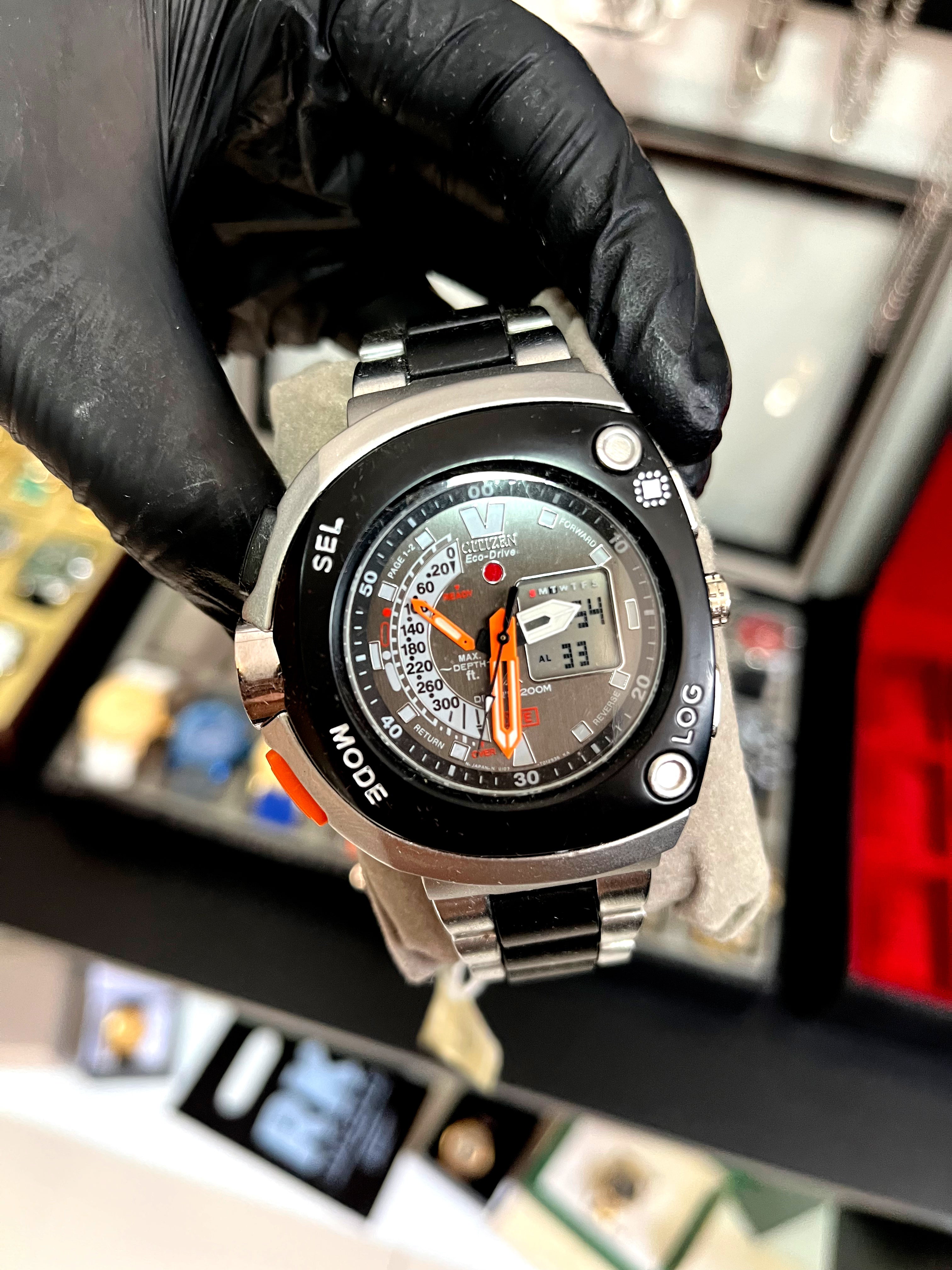 CITIZEN DUALL TIME - TODO FUNCIONAL - PRIMEIRA LINHA