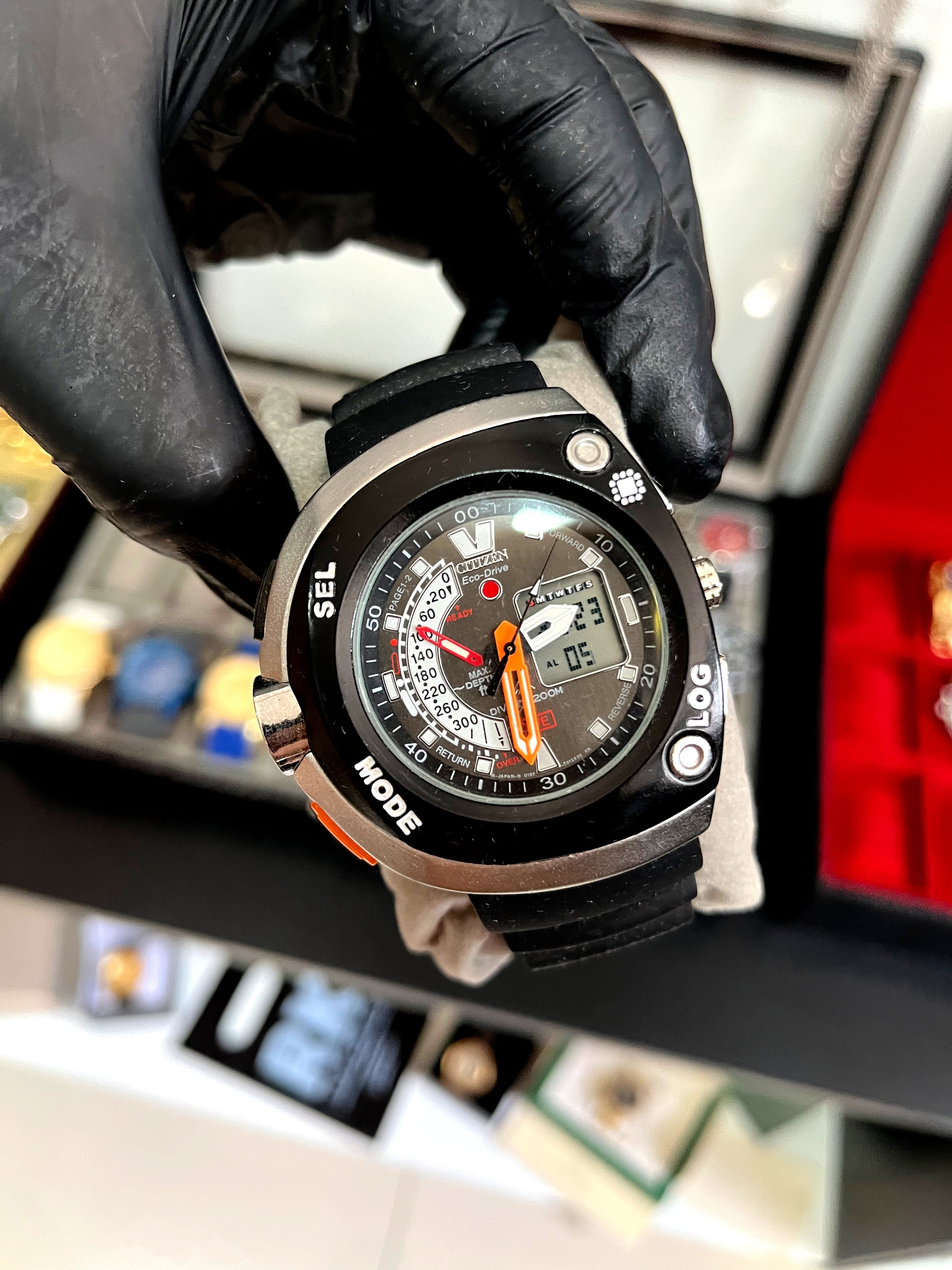 CITIZEN DUALL TIME - TODO FUNCIONAL - PRIMEIRA LINHA