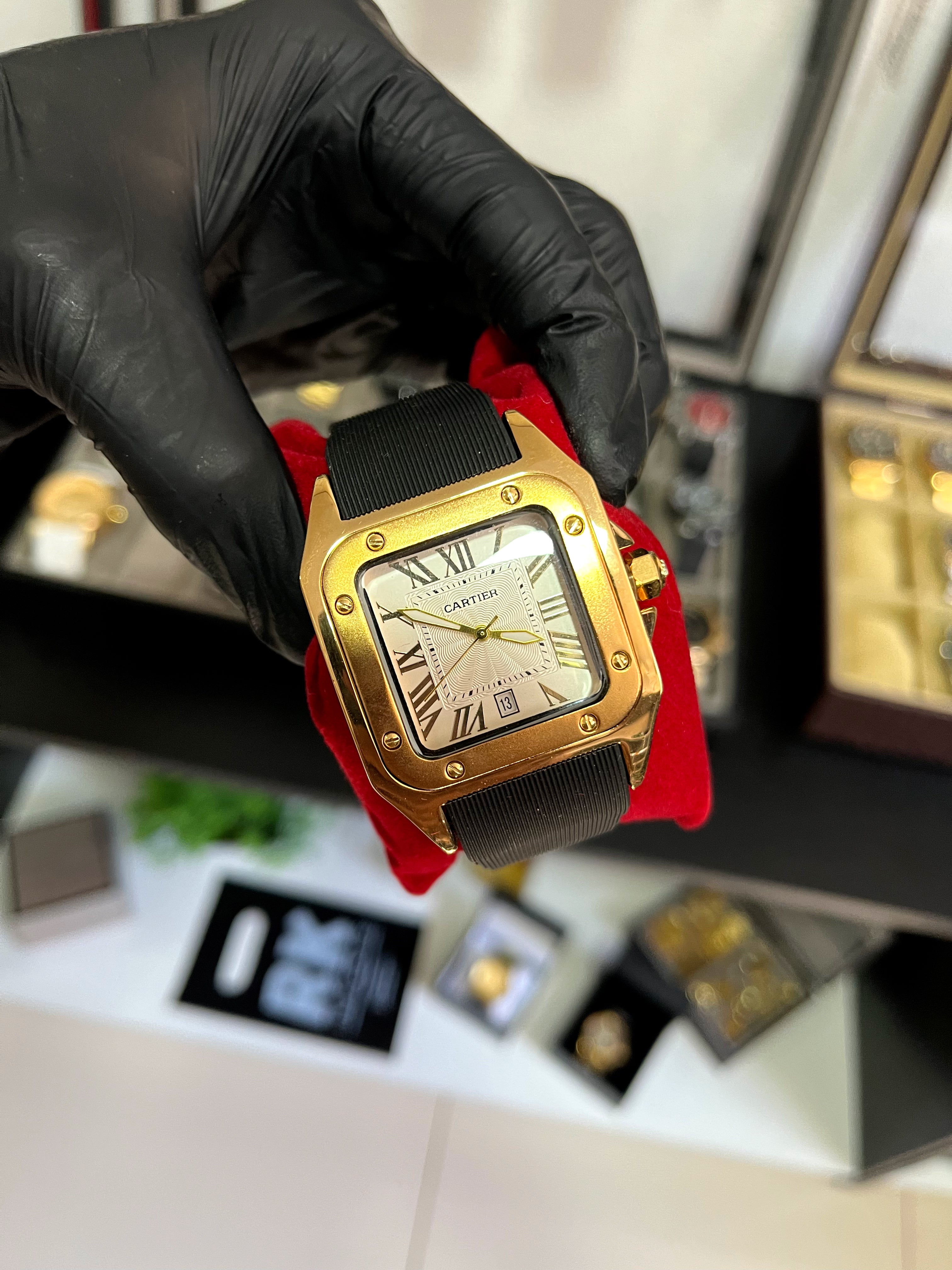 CARTIER SILICONE COM CALENDÁRIO - PRIMEIRA LINHA