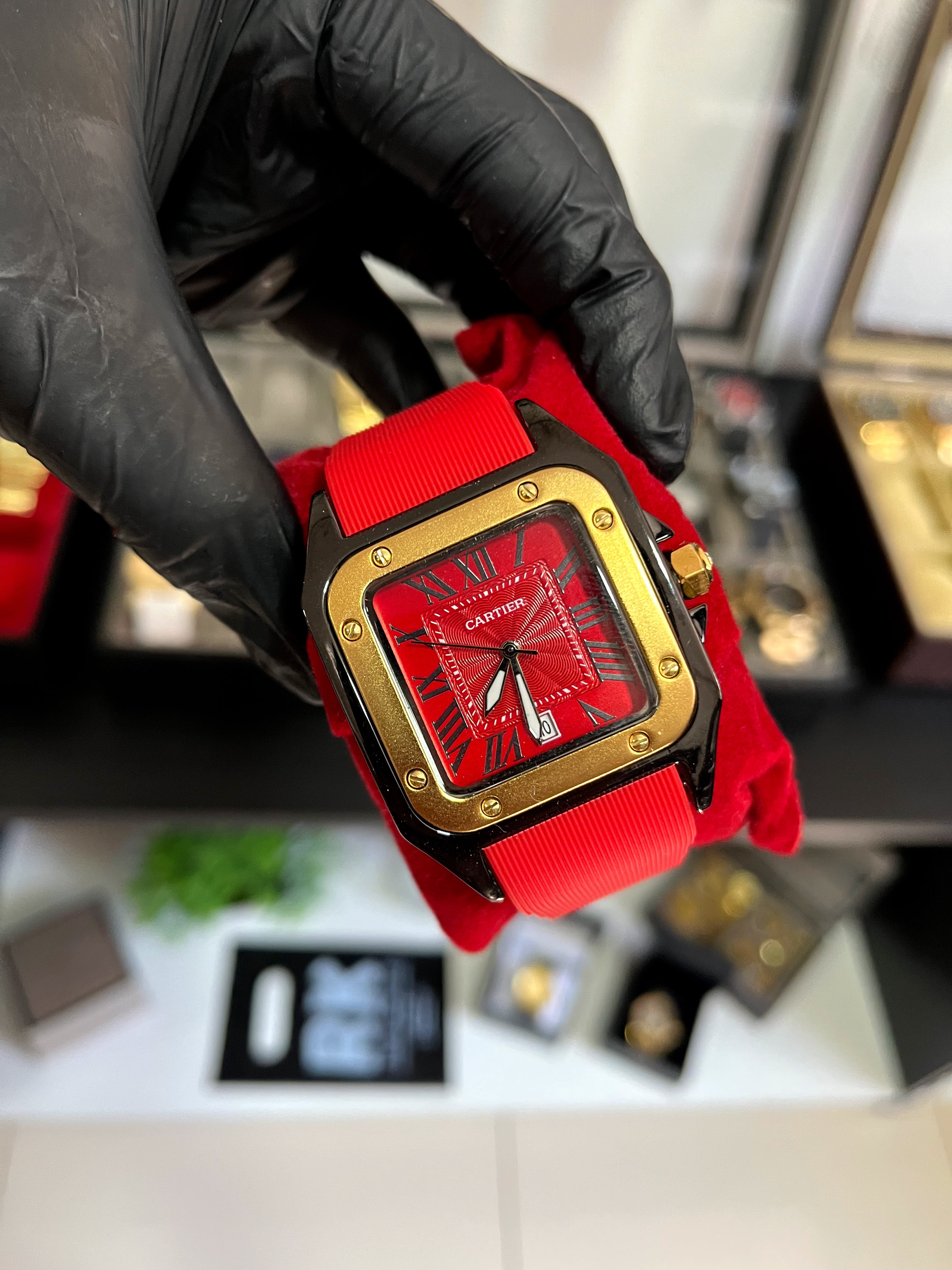 CARTIER SILICONE COM CALENDÁRIO - PRIMEIRA LINHA