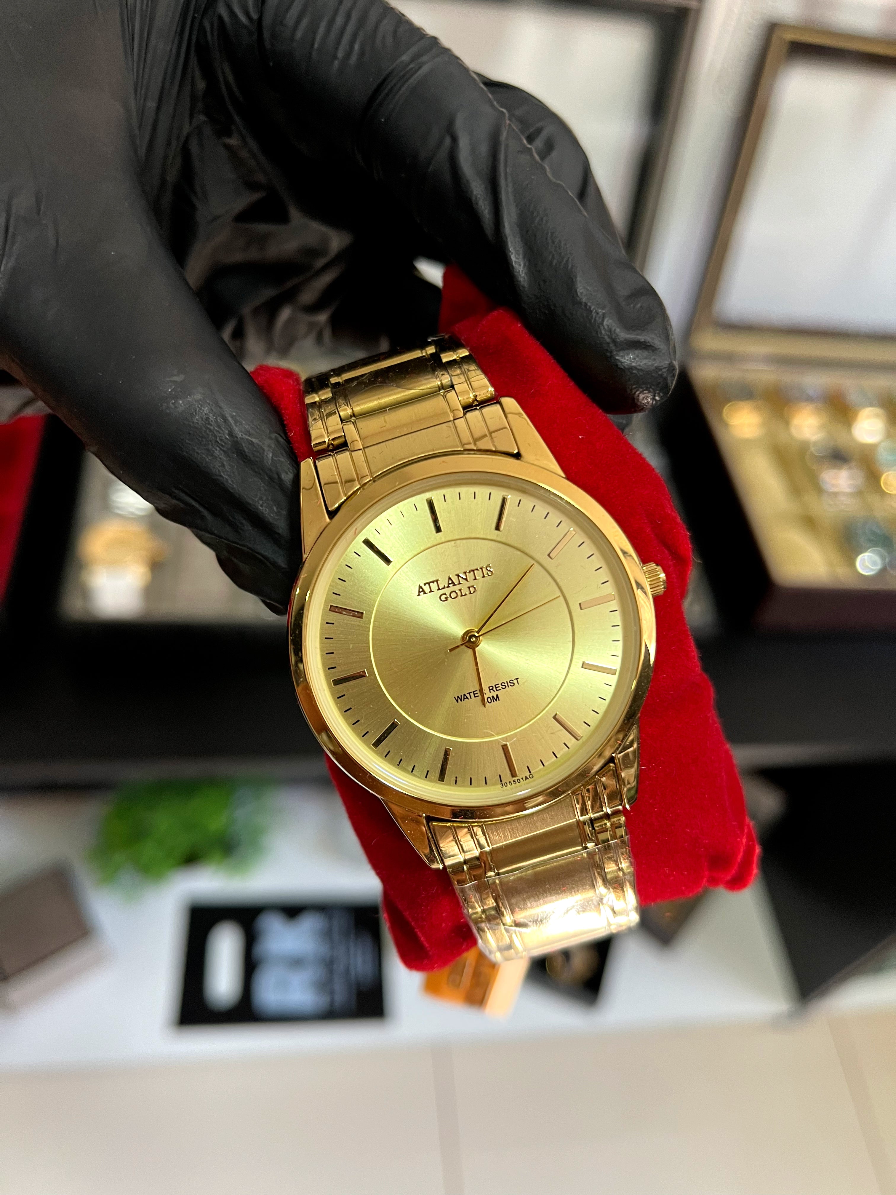 ATLANTIS ORIGINAIS A PROVA D’água ( Dourado e Prata )