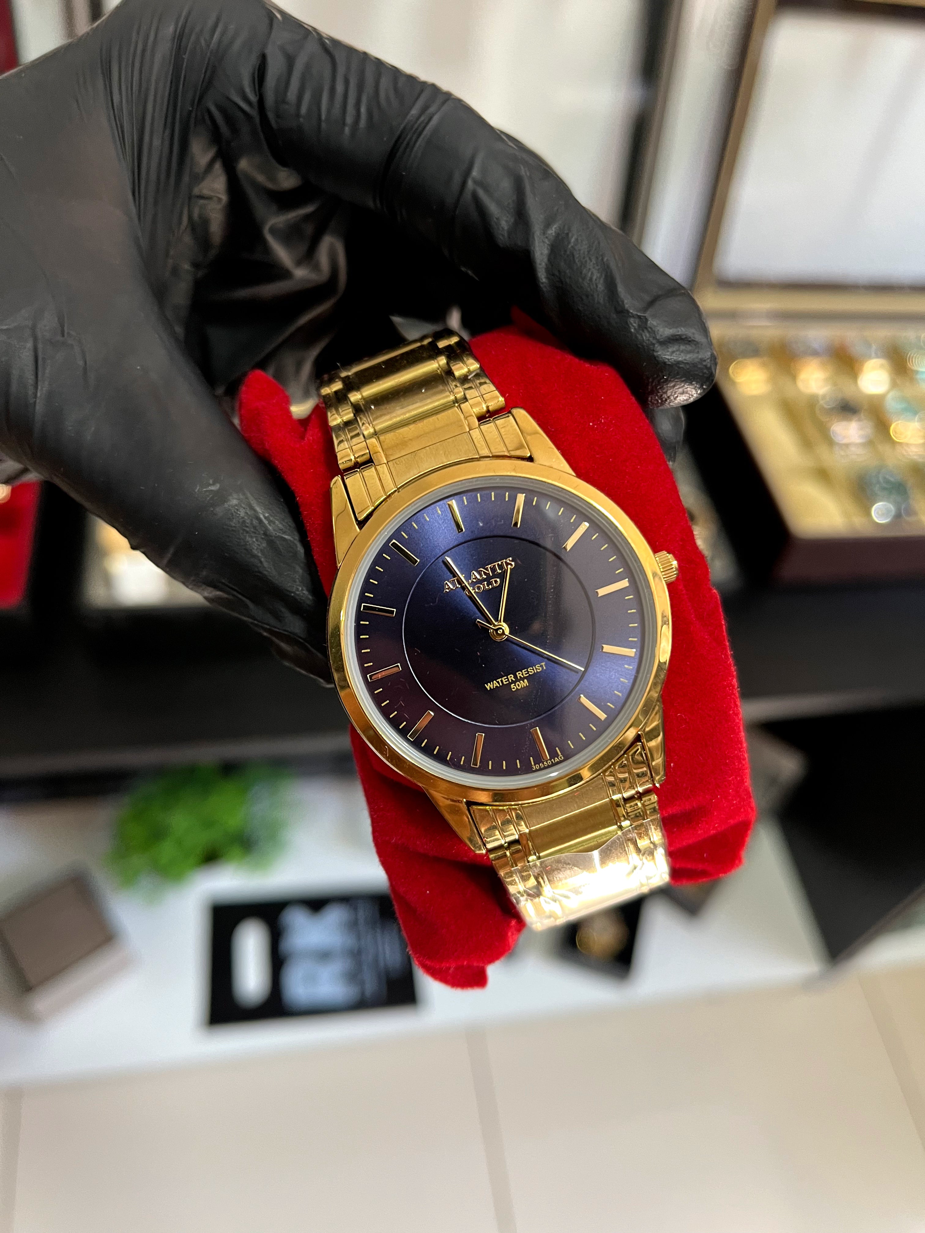 ATLANTIS ORIGINAIS A PROVA D’água ( Dourado e Prata )