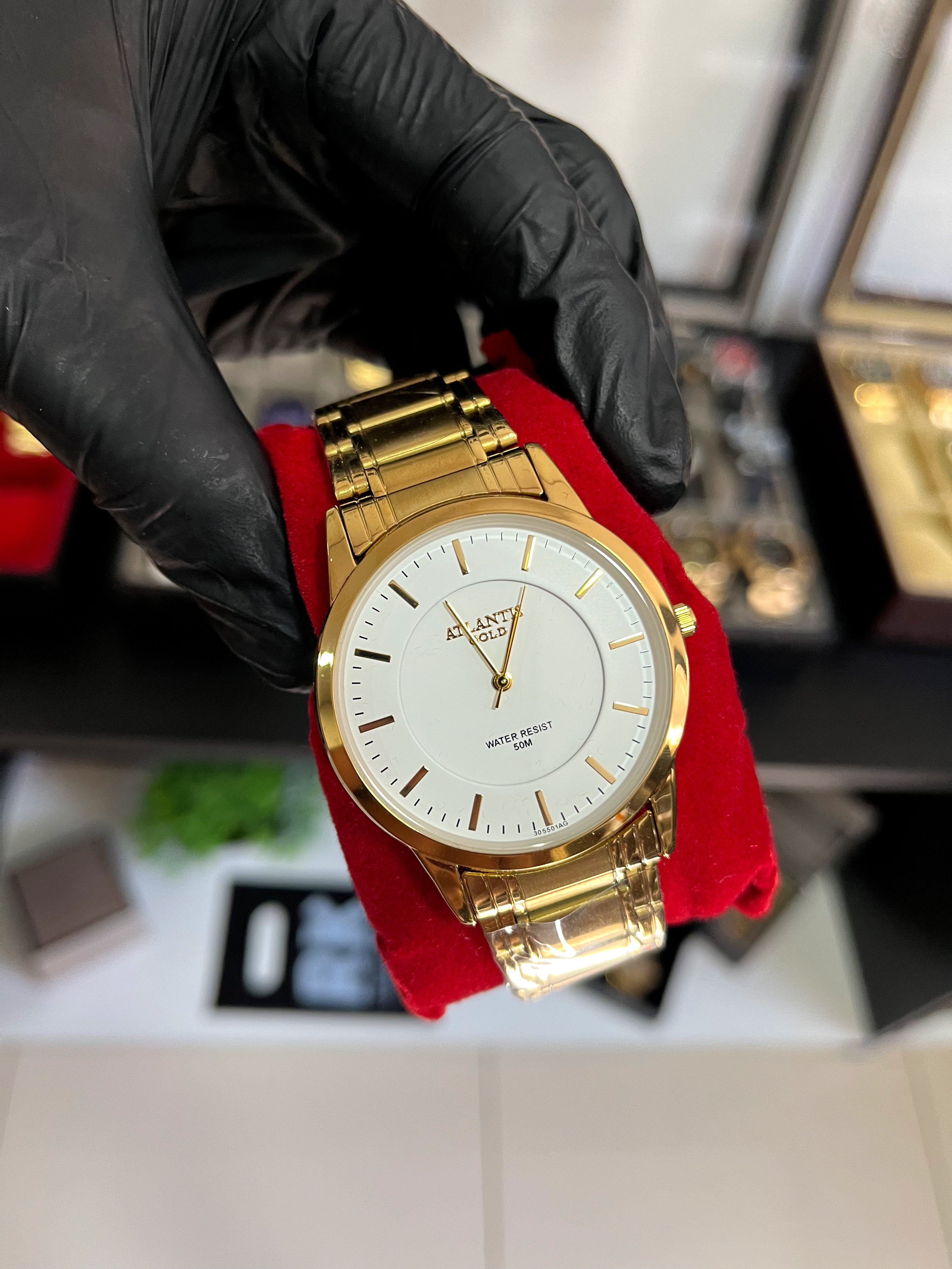 ATLANTIS ORIGINAIS A PROVA D’água ( Dourado e Prata )